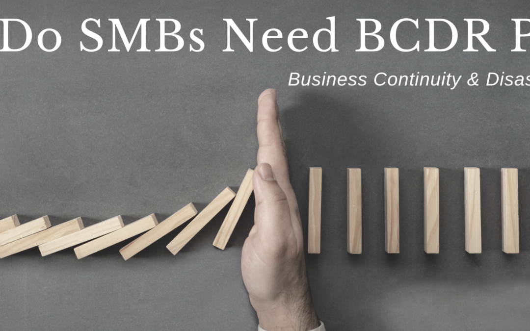 Why Do SMBs Need BCDR Plans?