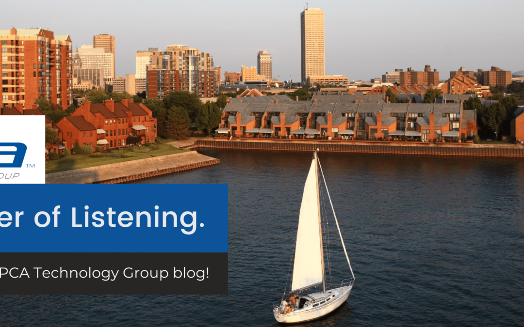 Using the power of listening to help clients succeed.