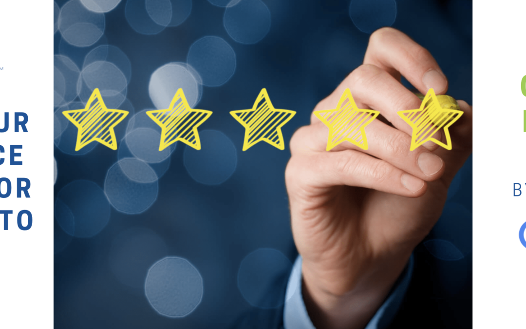 Google reviews of PCA's 5 star customer service.